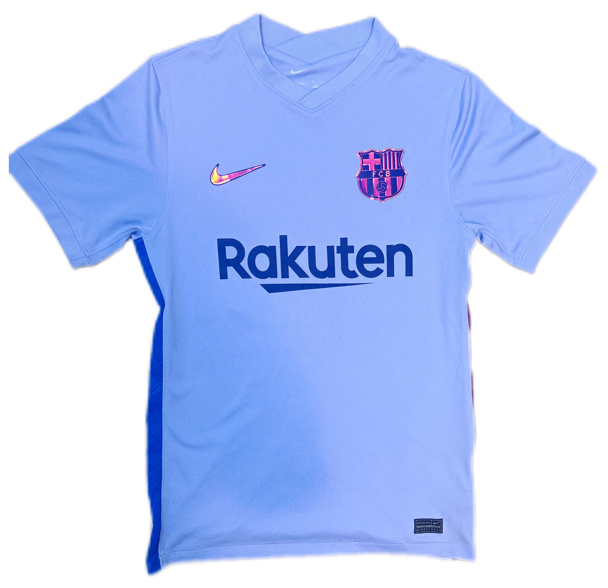 Authentic Pedri #16 FC Barcelona 2021-22 Away Football