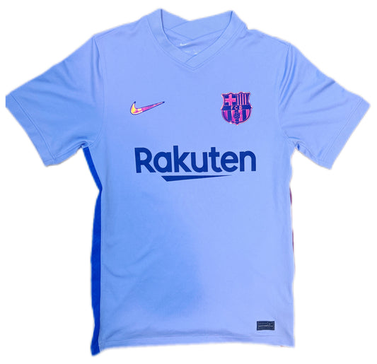 Authentic Pedri #16 FC Barcelona 2021-22 Away Football