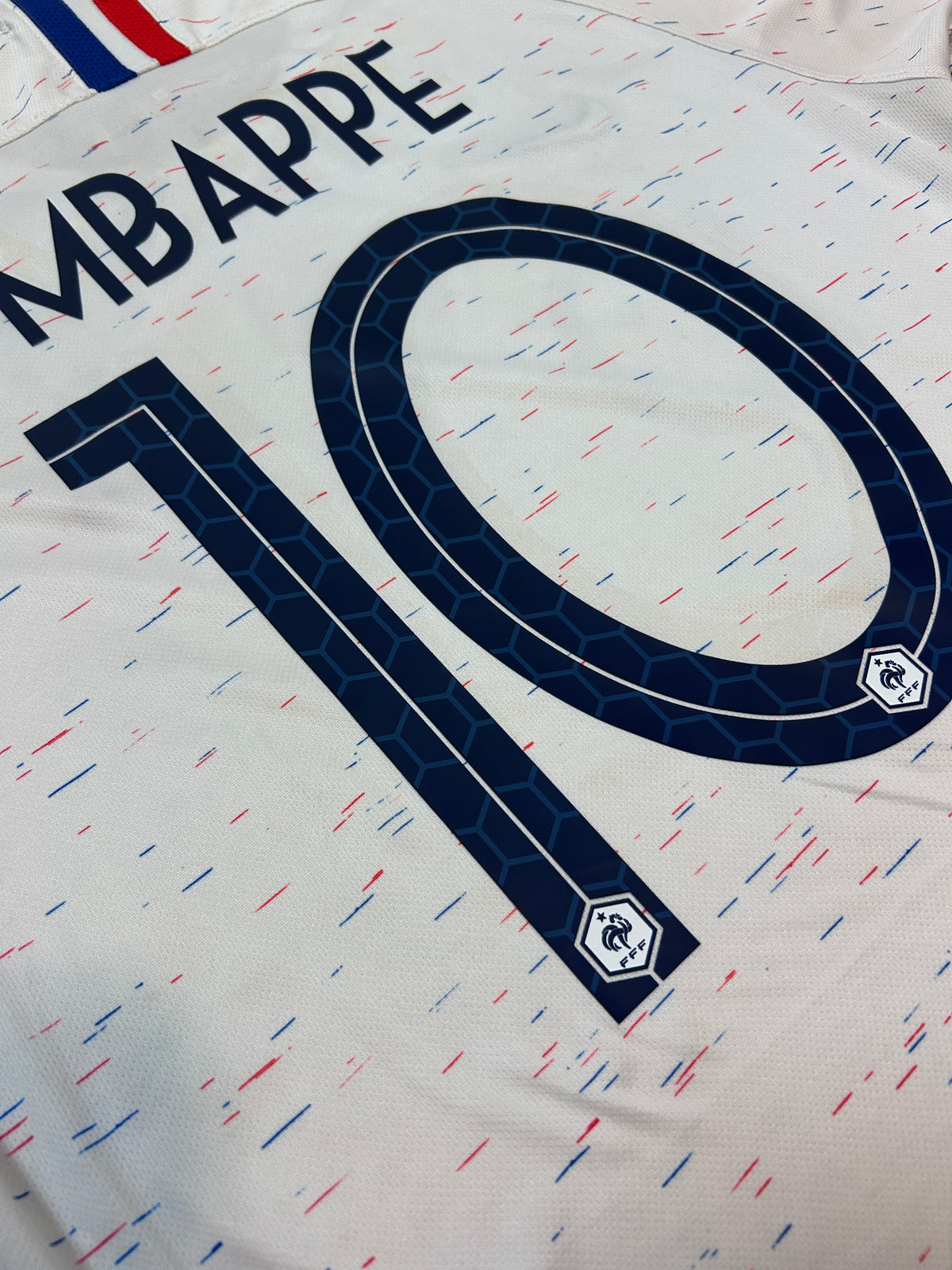 Authentic Mbappe #10 France 2018 Away Football