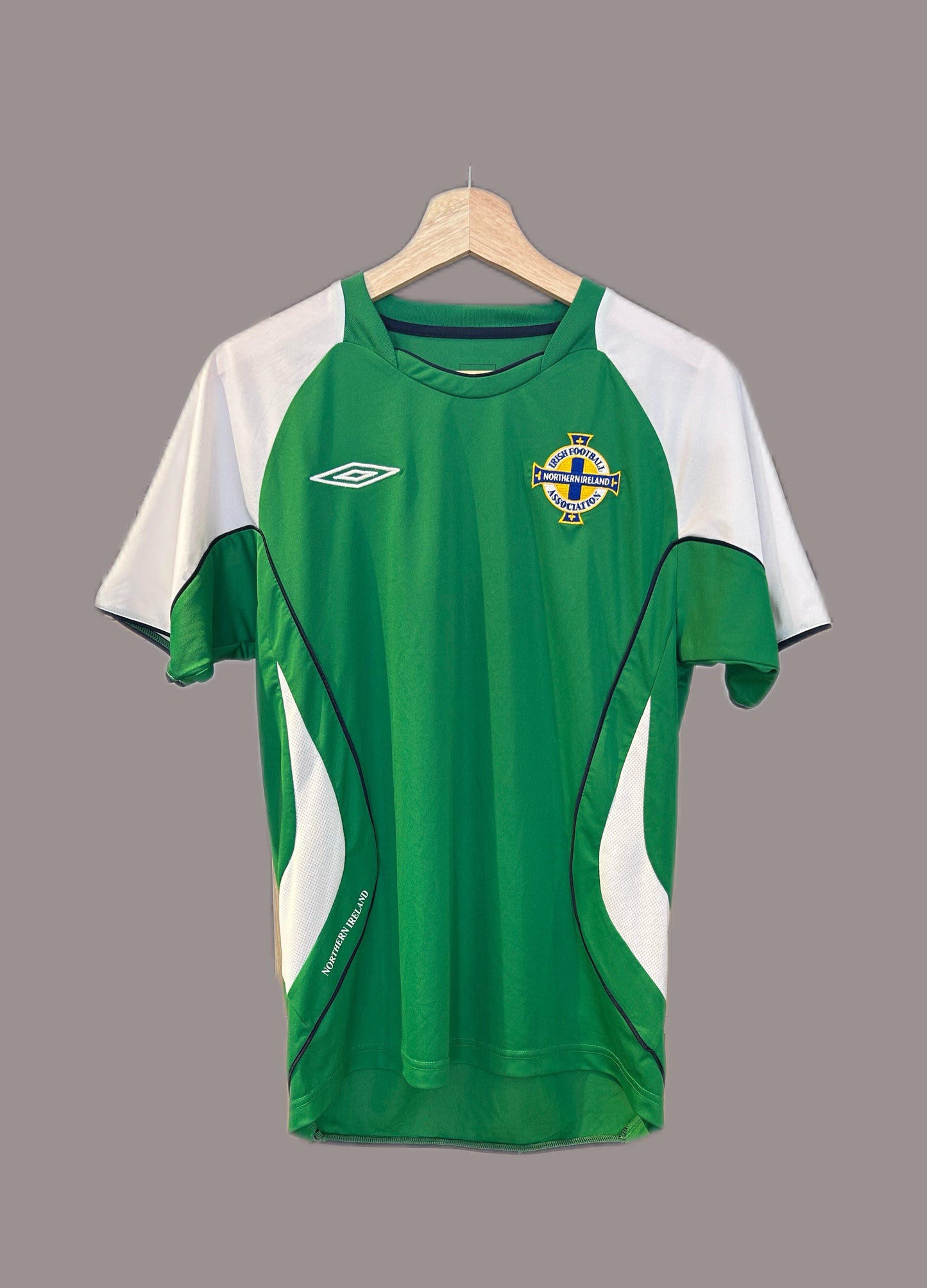Authentic Northern Ireland 2008/09 Home Football T-Shirt