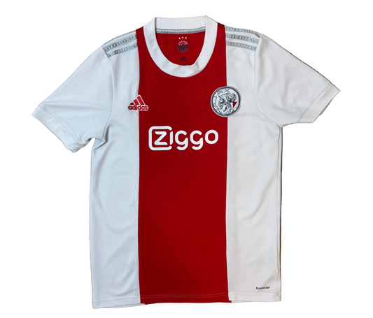 Authentic Gravenberch #8 Ajax 2021-22 Home Football