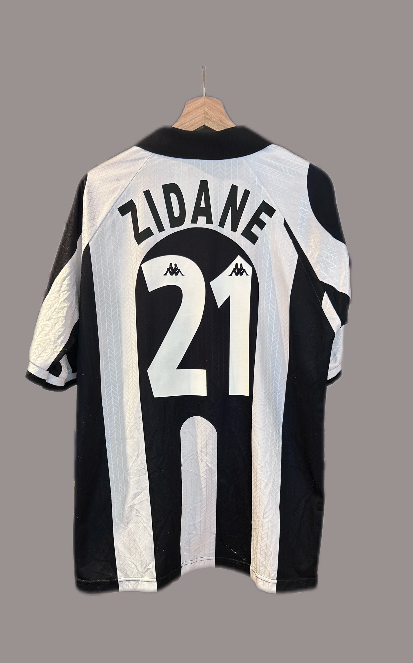 Authentic Zidane #21 Juventus 1997/98 Home