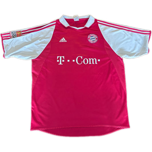 Authentic Schweinsteiger #31 Bayern Munich 2002-03 Home Football