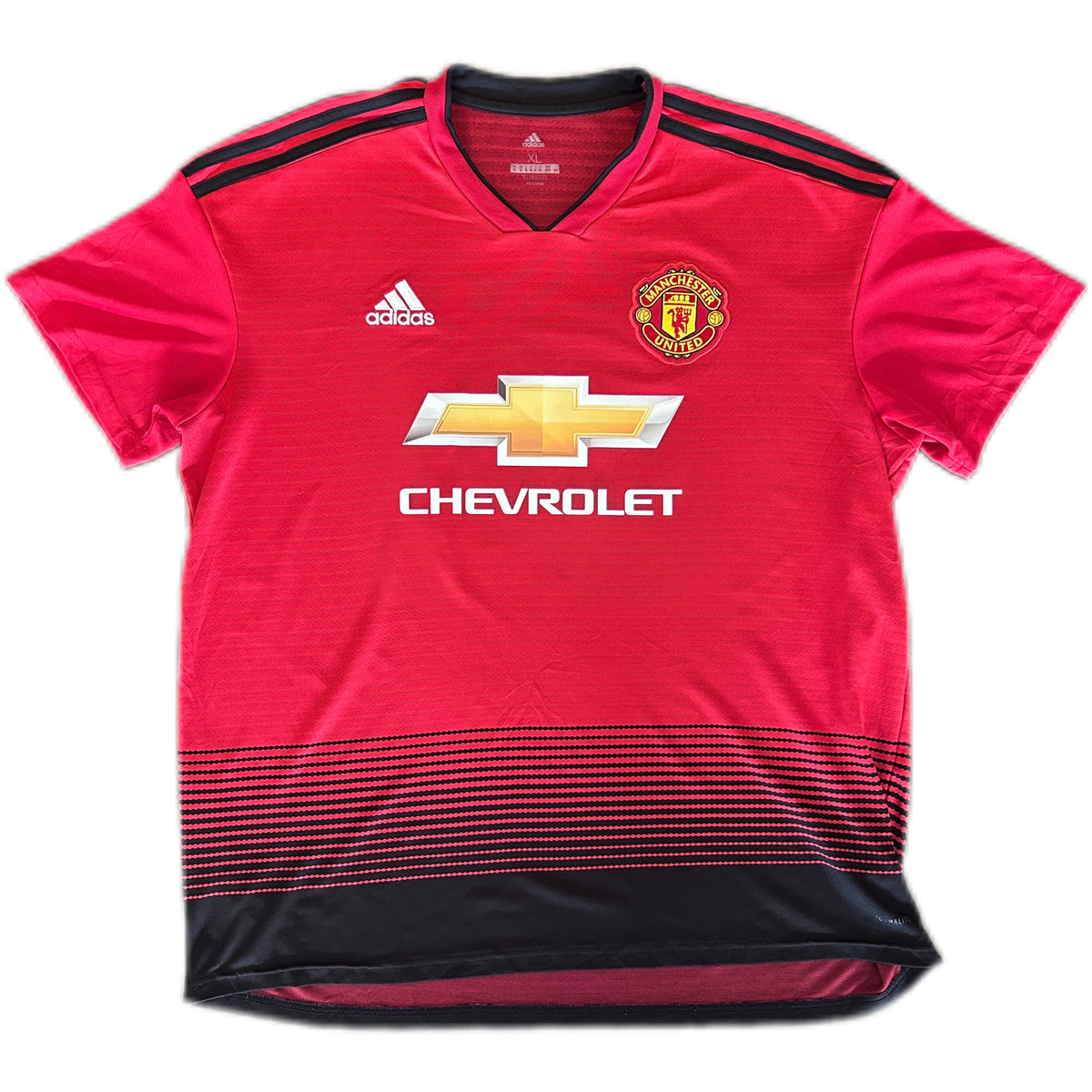 Authentic Pogba #6 Manchester United 2018-19 Home Football