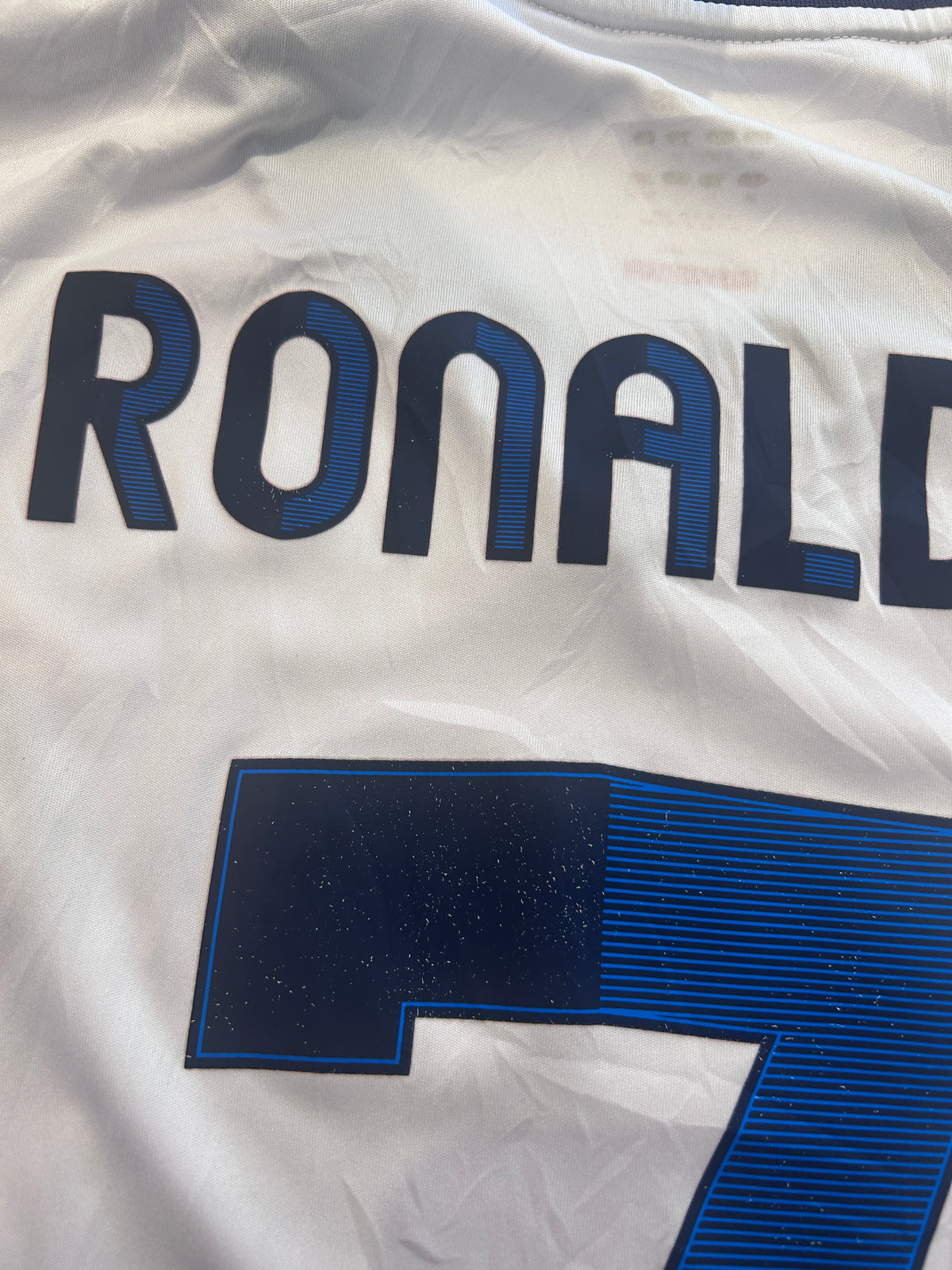 Authentic Ronaldo #7 Real Madrid 2012-13 Home Football Shirt