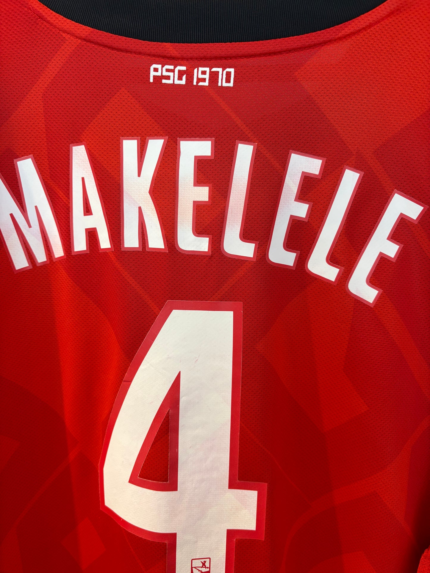 Authentic #4 Makelele PSG 1970-2010 40TH Anniversary Third Soccer Jersey