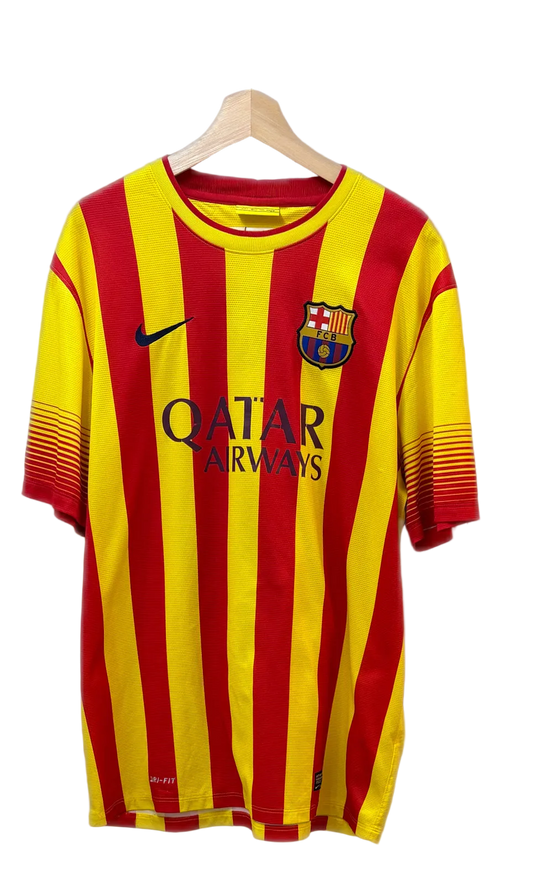 Authentic Messi #10 Barcelona 2013-14 Away Football