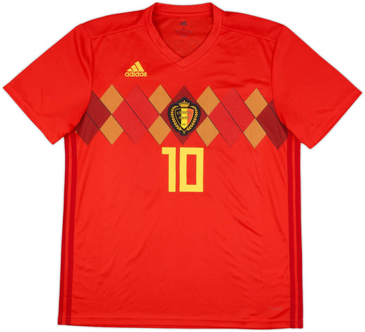 Authentic E. Hazard #10 Belgium 2018/19 Home