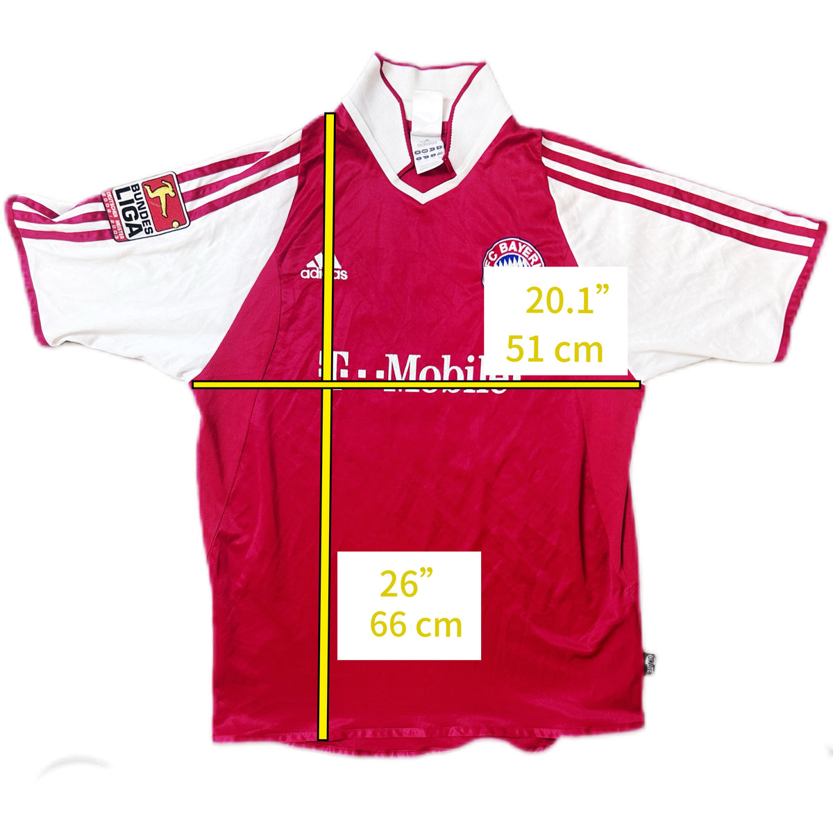 Maillot de foot domicile authentique Makaay #10 Bayern Munich 2003-04