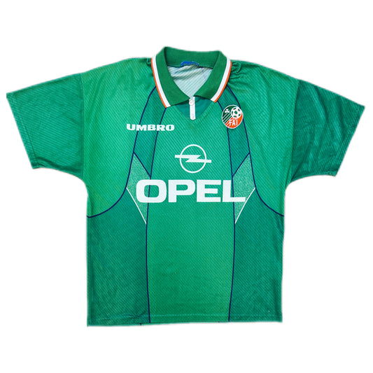 Authentic Keane #6 Ireland 1994-95 Home Football