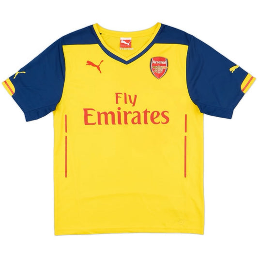Authentic Ozil #11 Arsenal 2014-15 Away Football