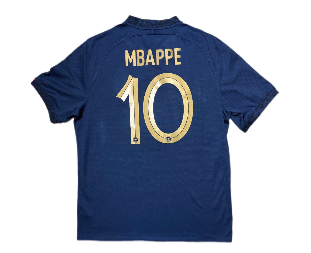 Authentic Mbappe #10 France 2022 Football