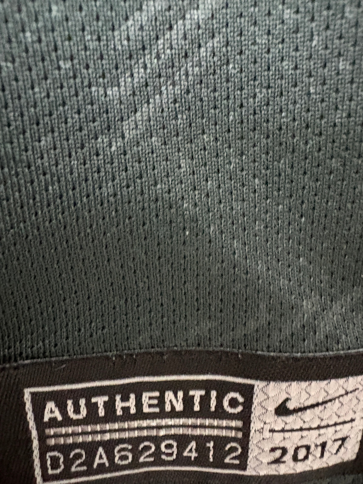 Authentic #17 De Bruyne Manchester City 2017-18 Third Football
