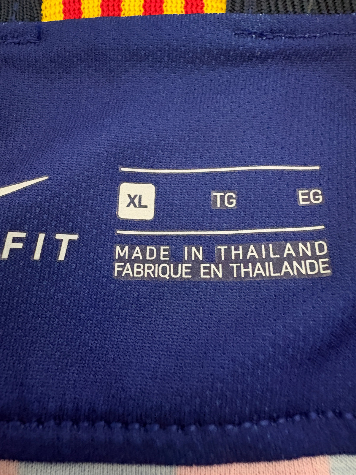Authentic Messi #10 Barcelona 2018–2019 Home Football