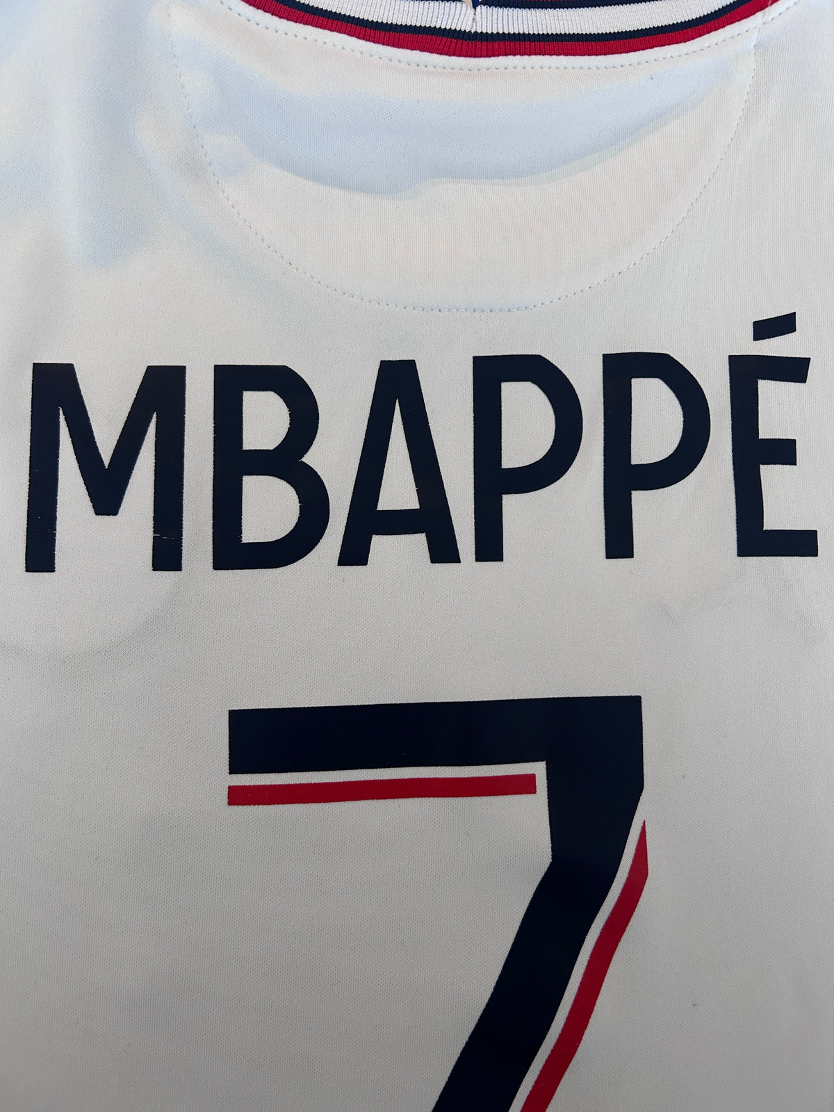 Authentic Mbappe #7 PSG 2021-22 Fourth Football