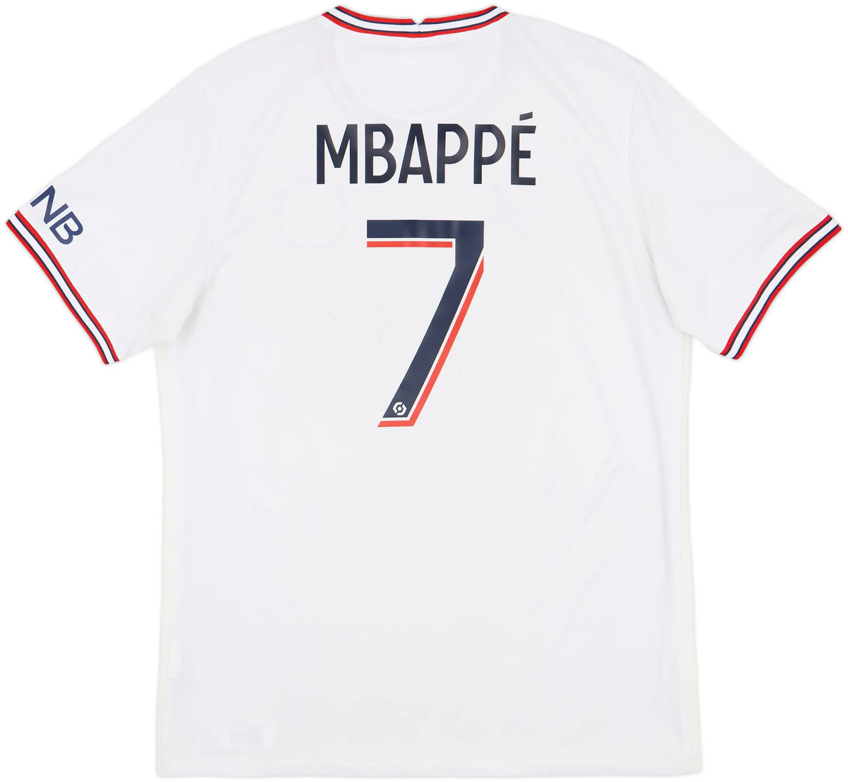Authentic Mbappe #7 PSG 2021-22 Fourth Football