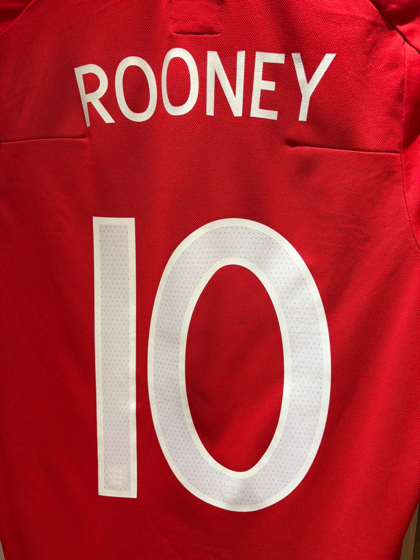 Vintage #10 Rooney Umbro 2010-11 England away Football shirt