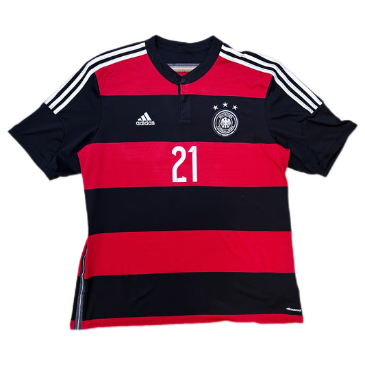 Authentic Reus #21 Germany 2014-15 Away Football