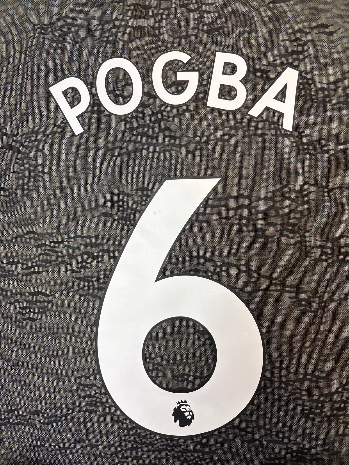 Authentic Pogba #6 Manchester United 2020-21 Away Football