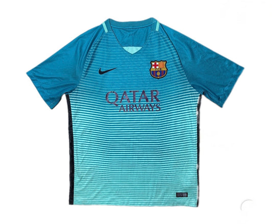 Authentic #10 Messi Barcelona 2016-17 Third Football