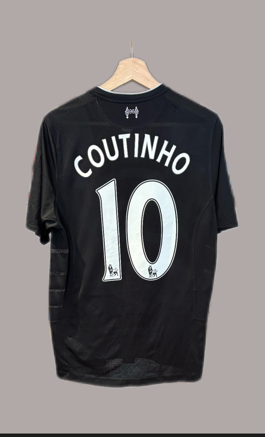 Authentic #10 Coutinho Liverpool 2016/17 Away Football Shirt