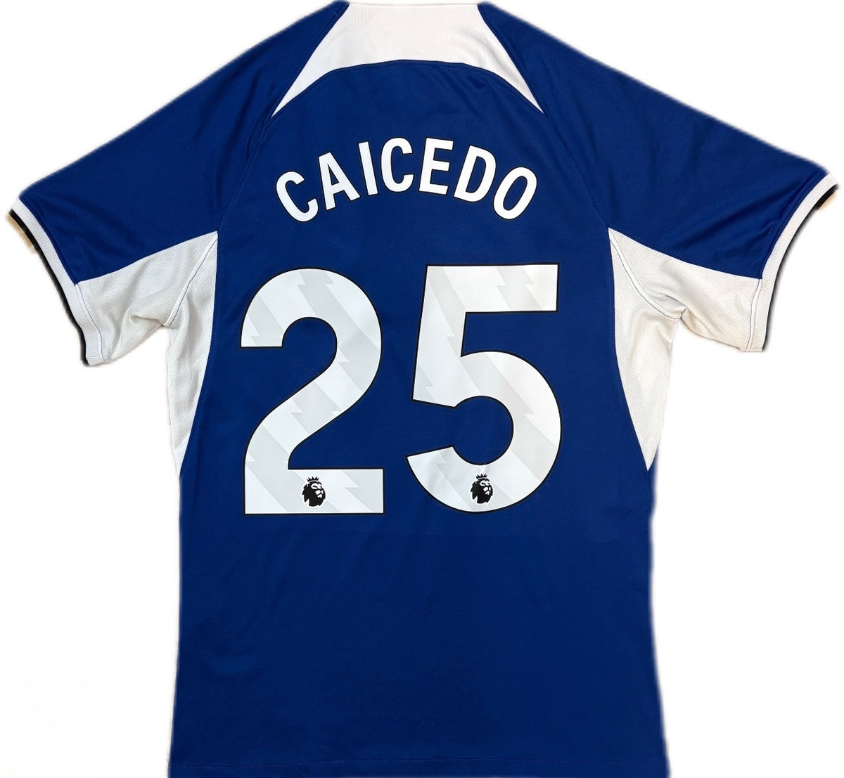Authentic Caicedo #25 Chelsea 2023-24 Home Football