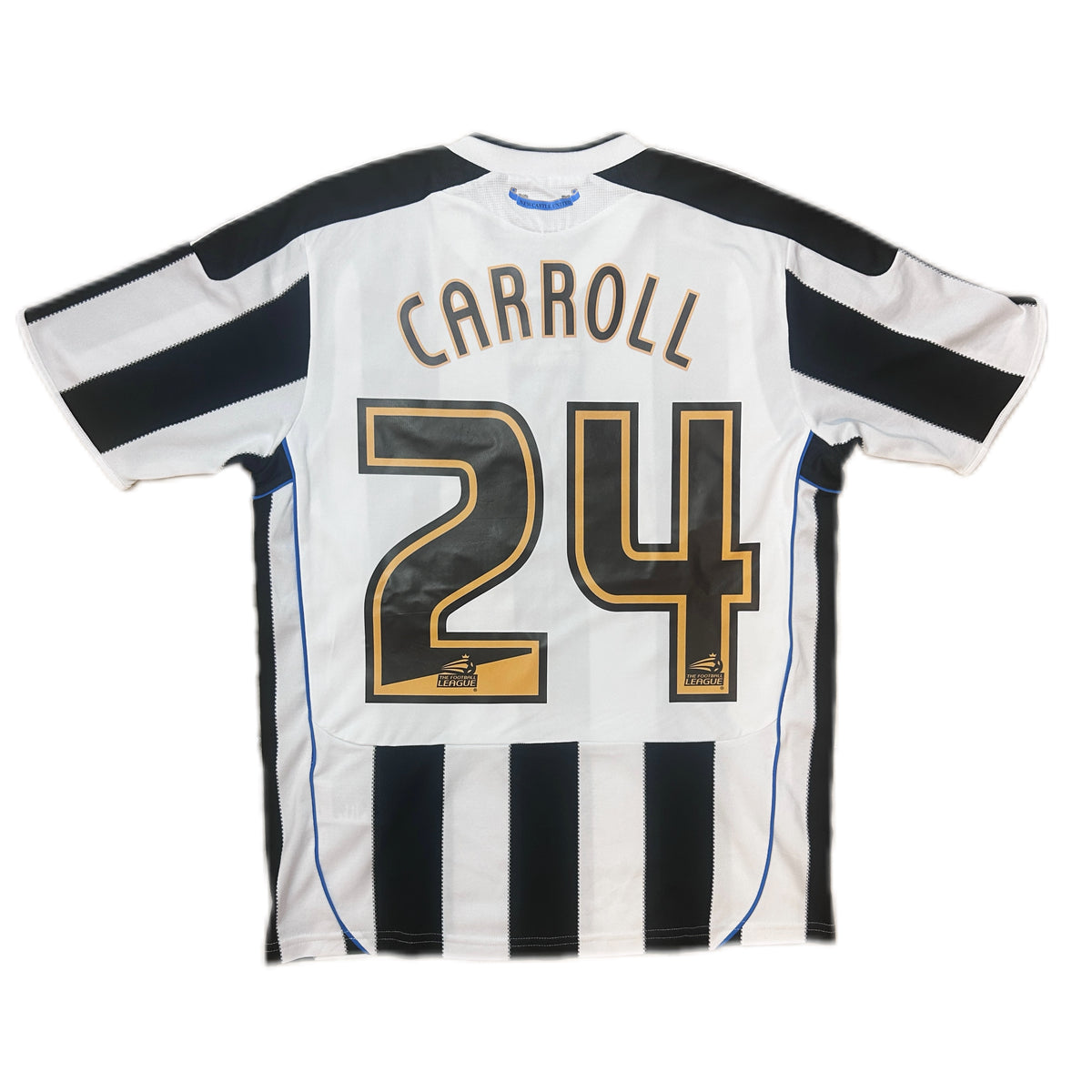Authentic Carroll #24 Newcastle Home 2009-10 Football