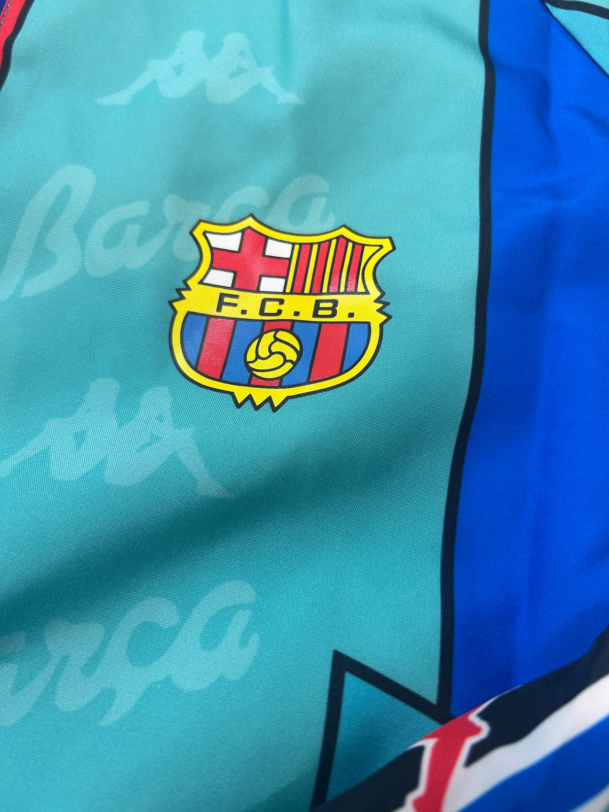 Vintage Barcelona 1996-97 Reversible Track Jacket Football