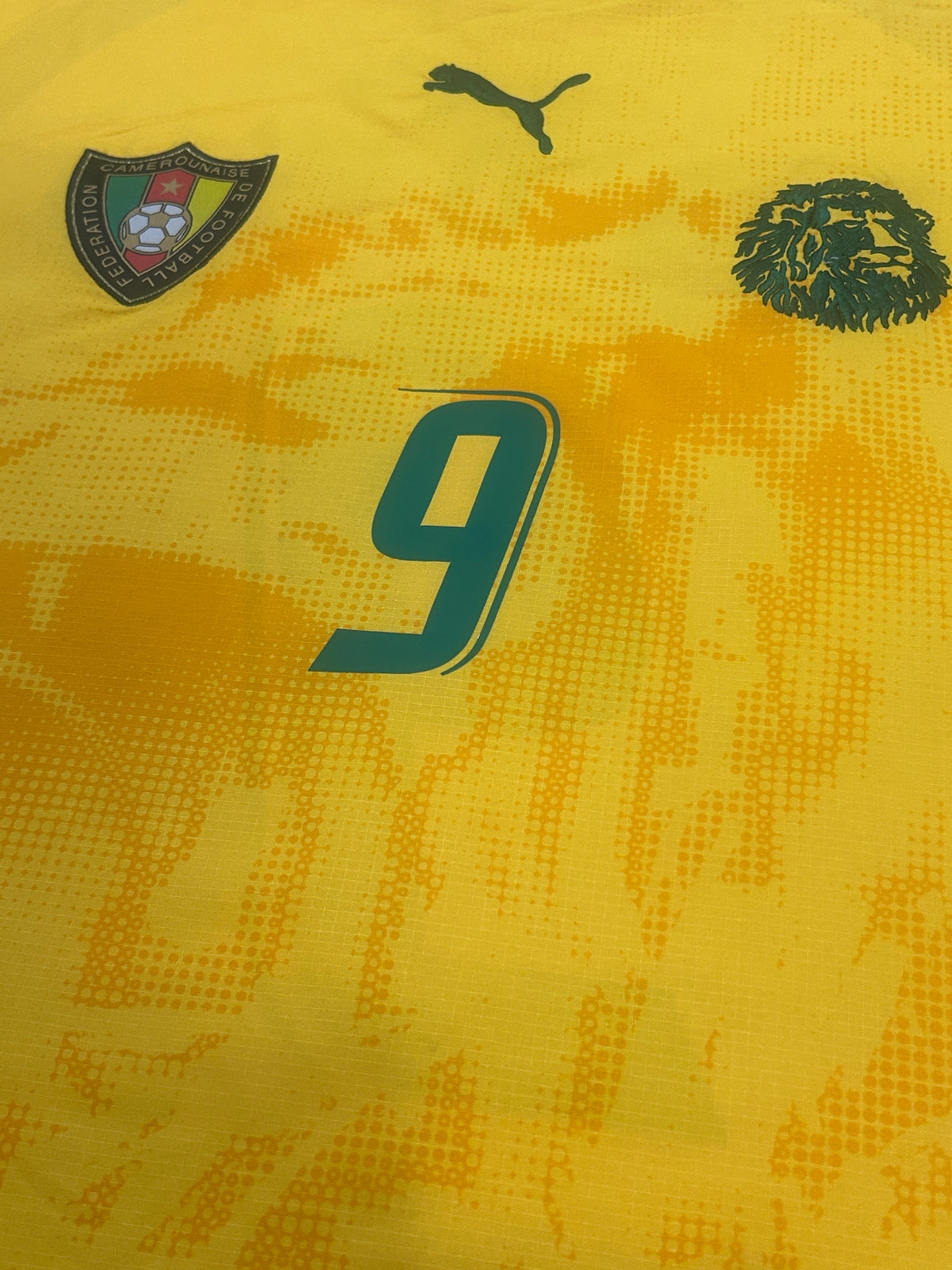 Authentic Eto’o #9 Cameroon 2006-08 Away Football