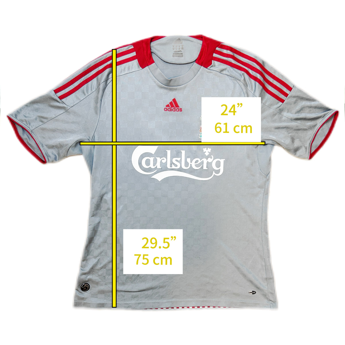 Authentic Alonso #14 Liverpool 2008-09 Away Football
