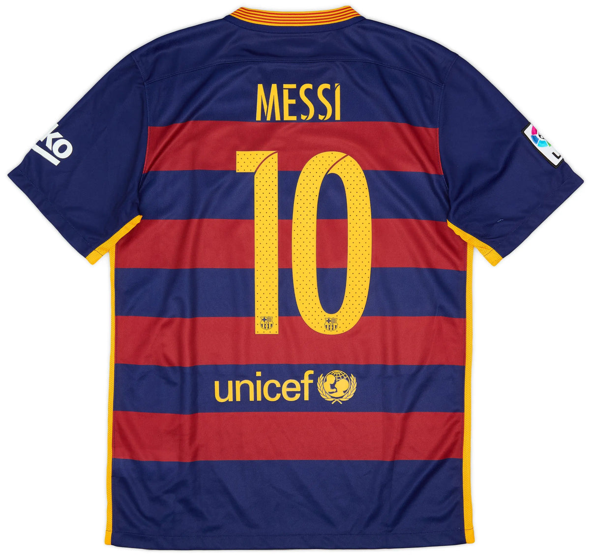 Authentic Messi #10 Barcelona 2015-16 Home