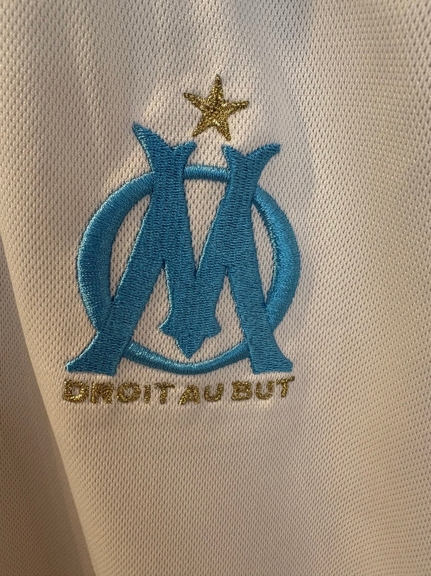 Authentic Olympique Marseille Polo 2010/11 adidas Football Shirt
