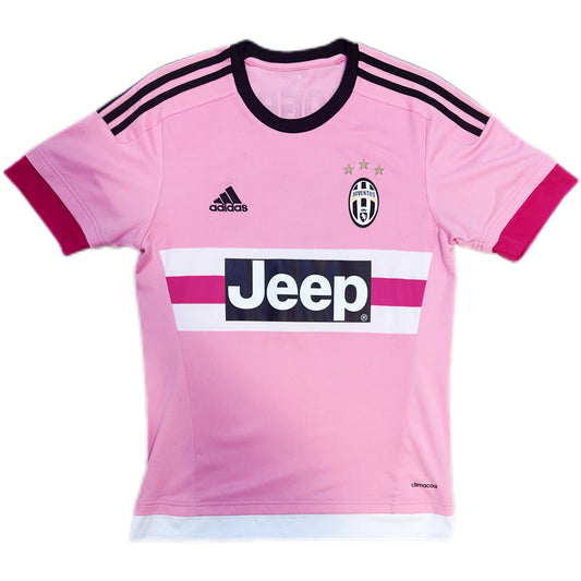Authentic Pogba #10 Juventus 2015-16 Away Football
