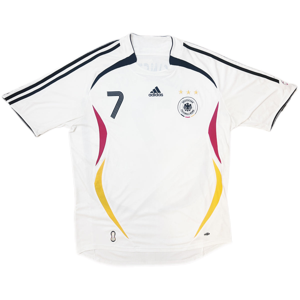 Authentic Schweinsteiger #7 Germany 2005-06 Home Football