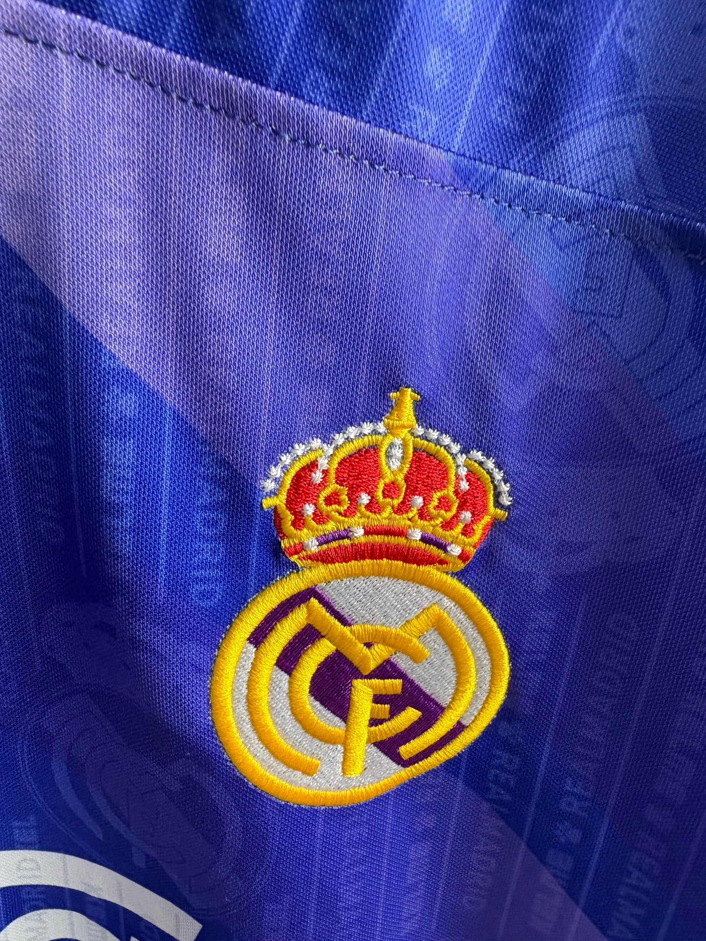 Vintage Real Madrid Away football shirt 1996 Soccer Jersey