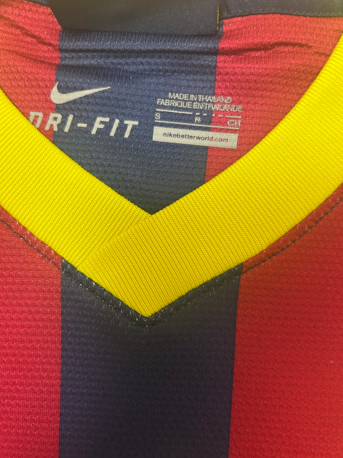 Authentic Alexis #9 Barcelona 2013-14 Home