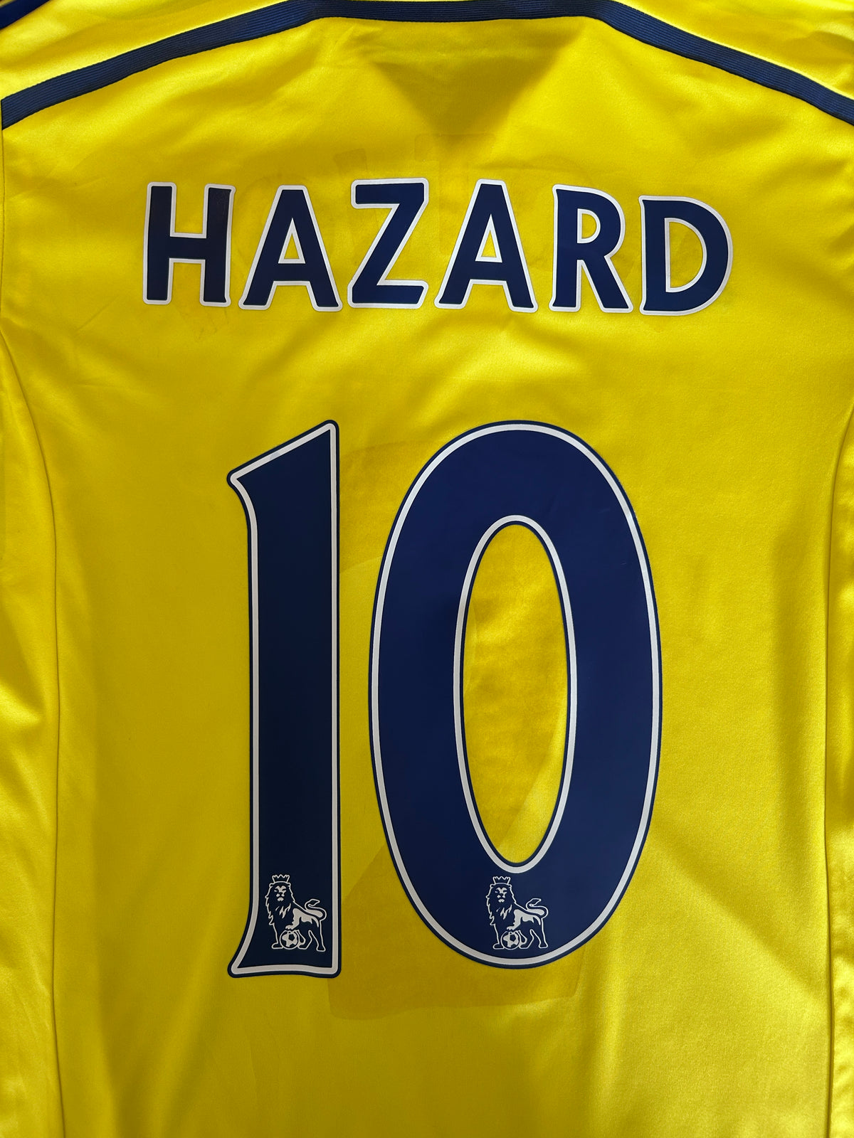 Authentic Hazard #10 Chelsea 2014-15 Away Football