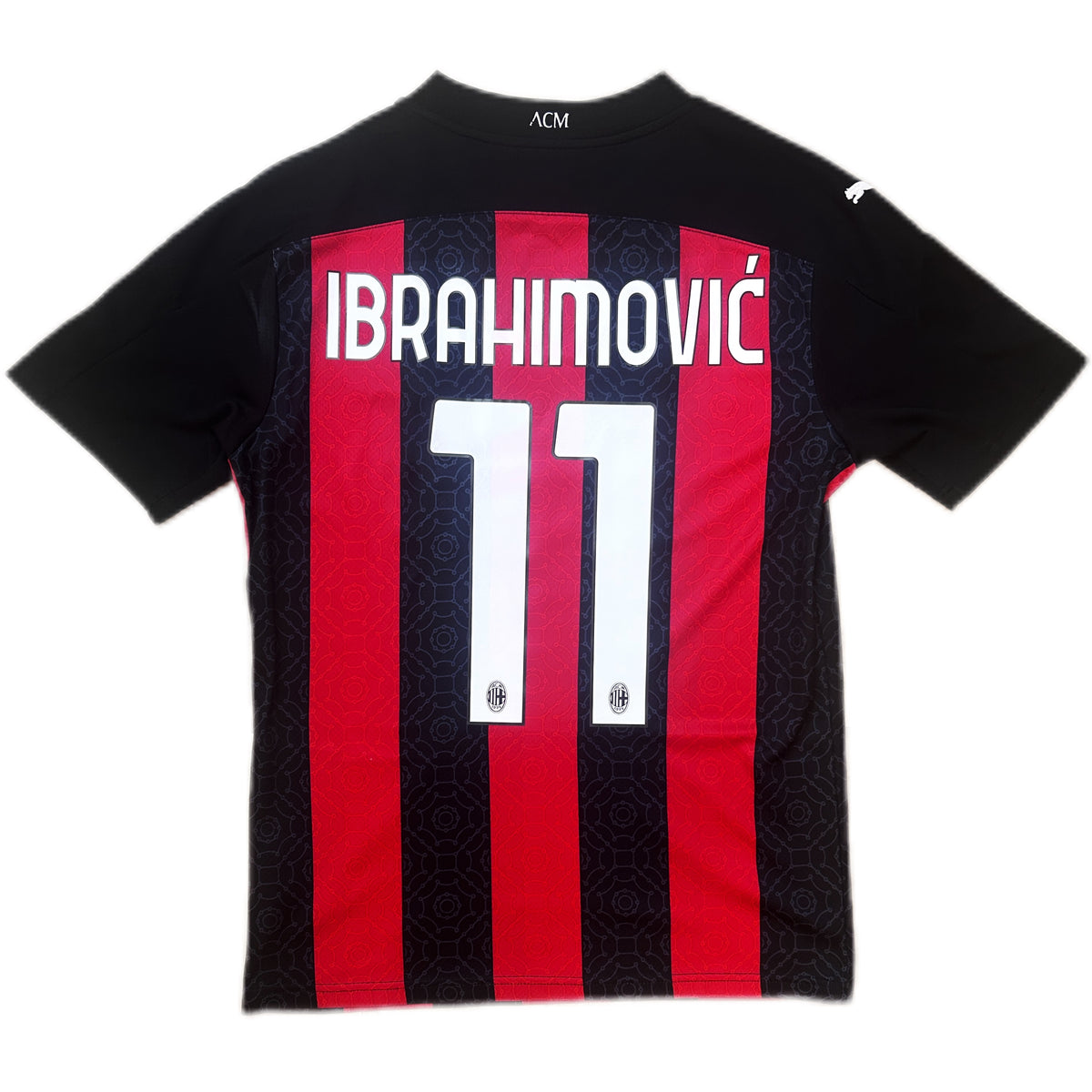 Authentic Ibrahimovic #11 AC Milan 2020-21 Home Football