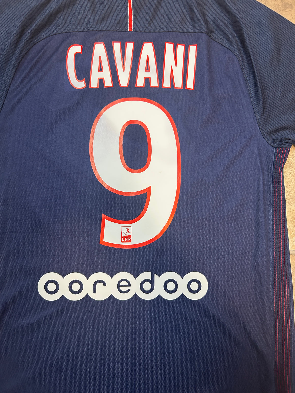 Authentic Cavani #9 PSG 2016-17 Home Football