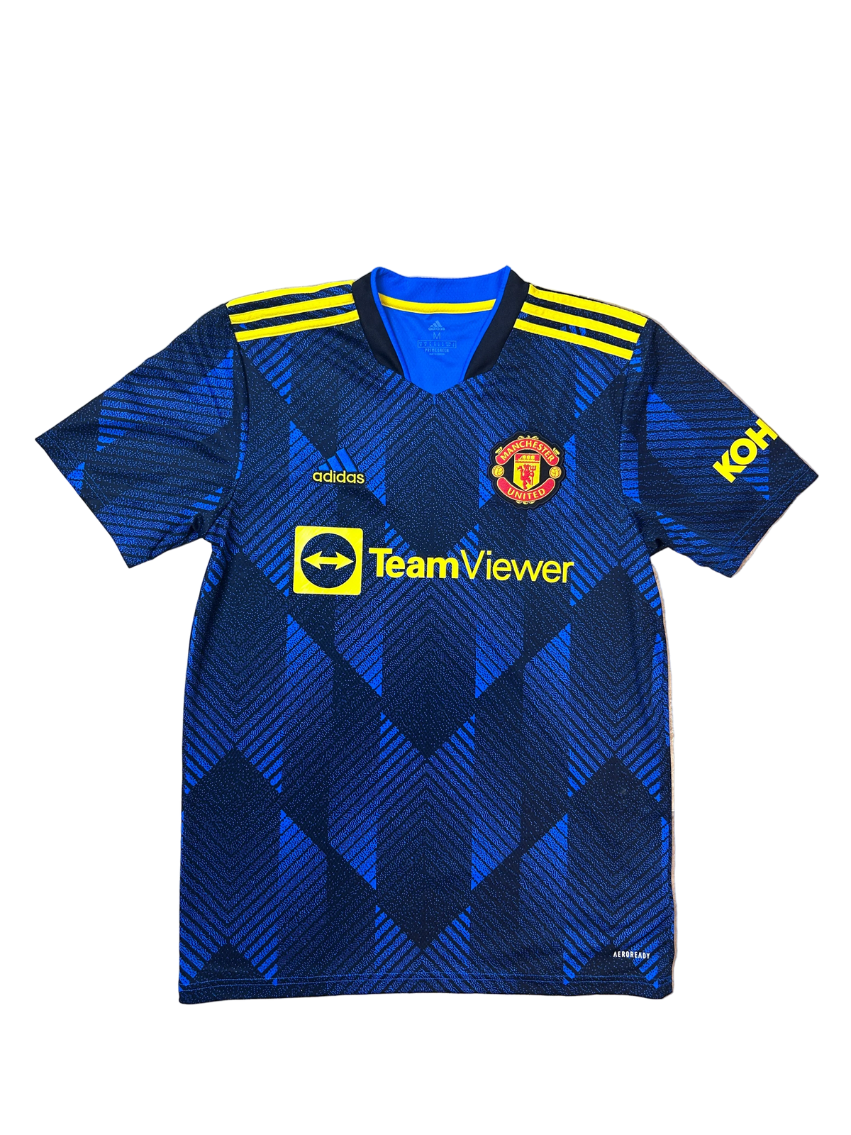 Authentic Ronaldo #7 Manchester United 2021-22 Third Football