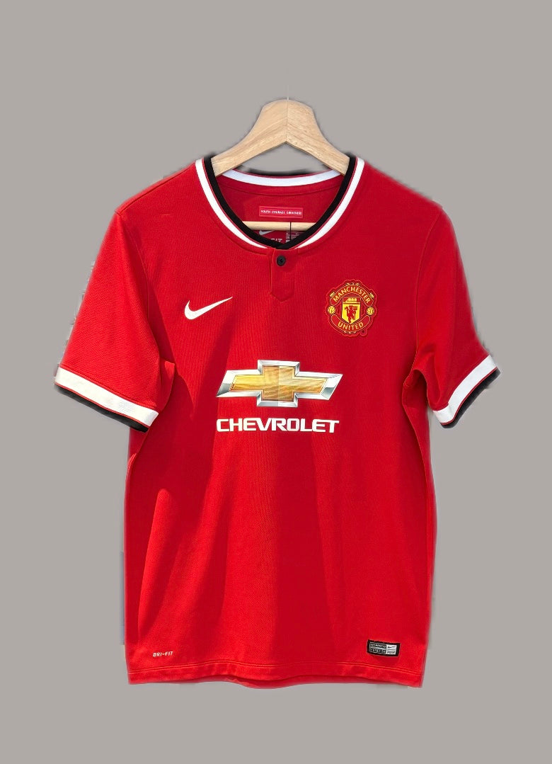 Authentic #8 Mata Nike Manchester United 2014/15 Home football shirt
