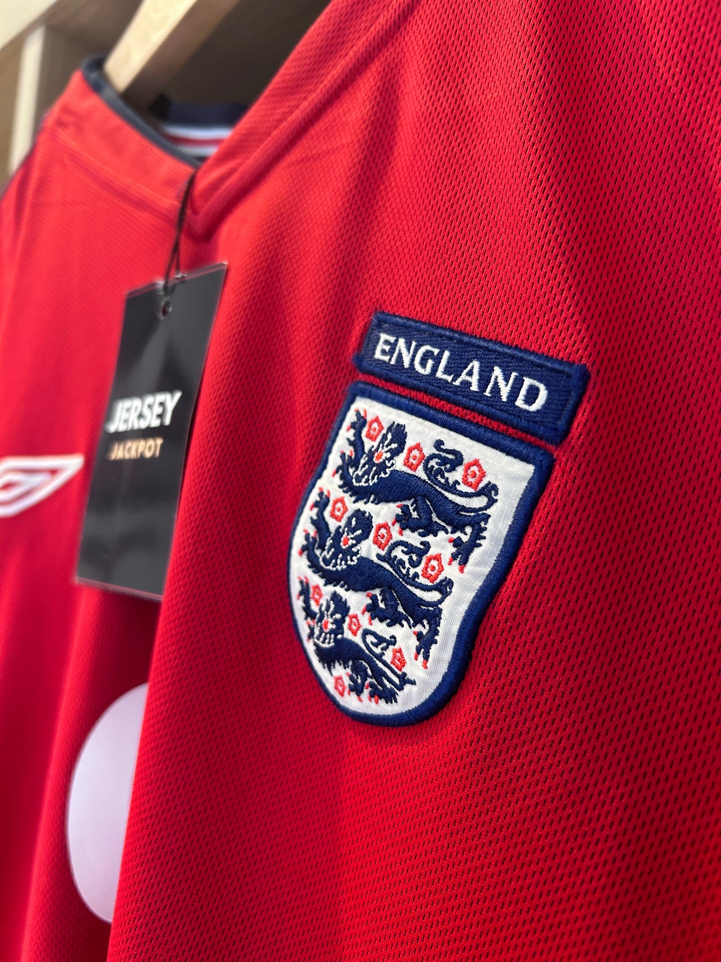 Authentic Fowler #9 England 2002/03/04 Away Reversible Football T-Shirt