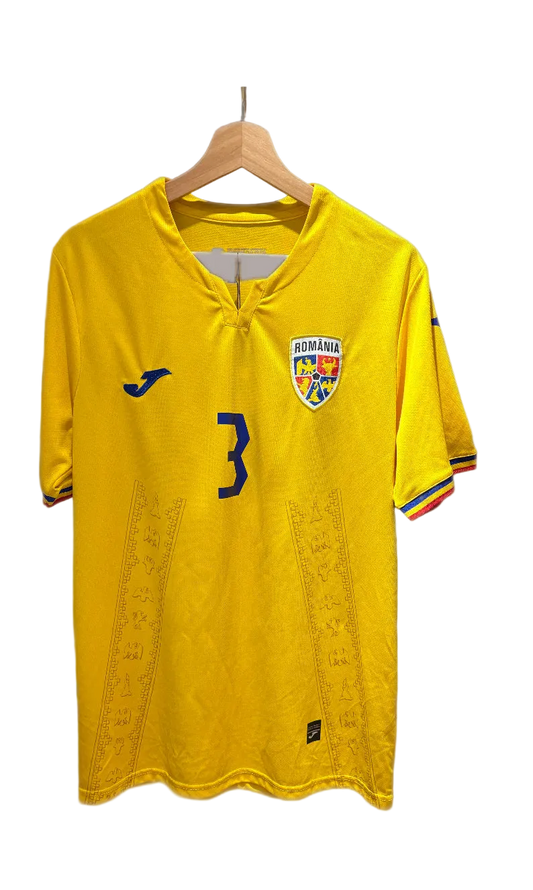 Authentic Dragusin #3 Romania 2023-24 Football