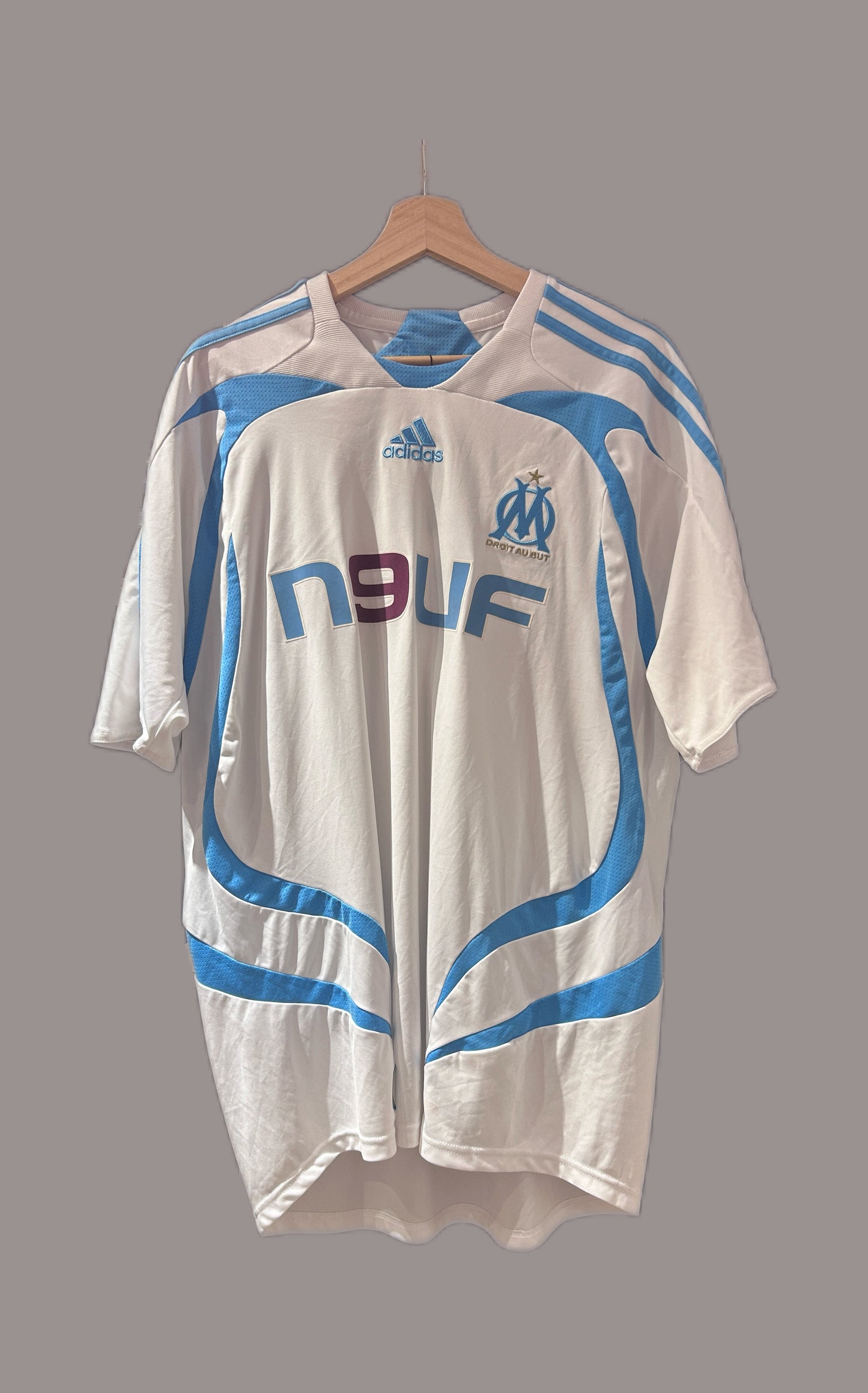 Authentic Ribery #7 Marseille 2007-08 Home