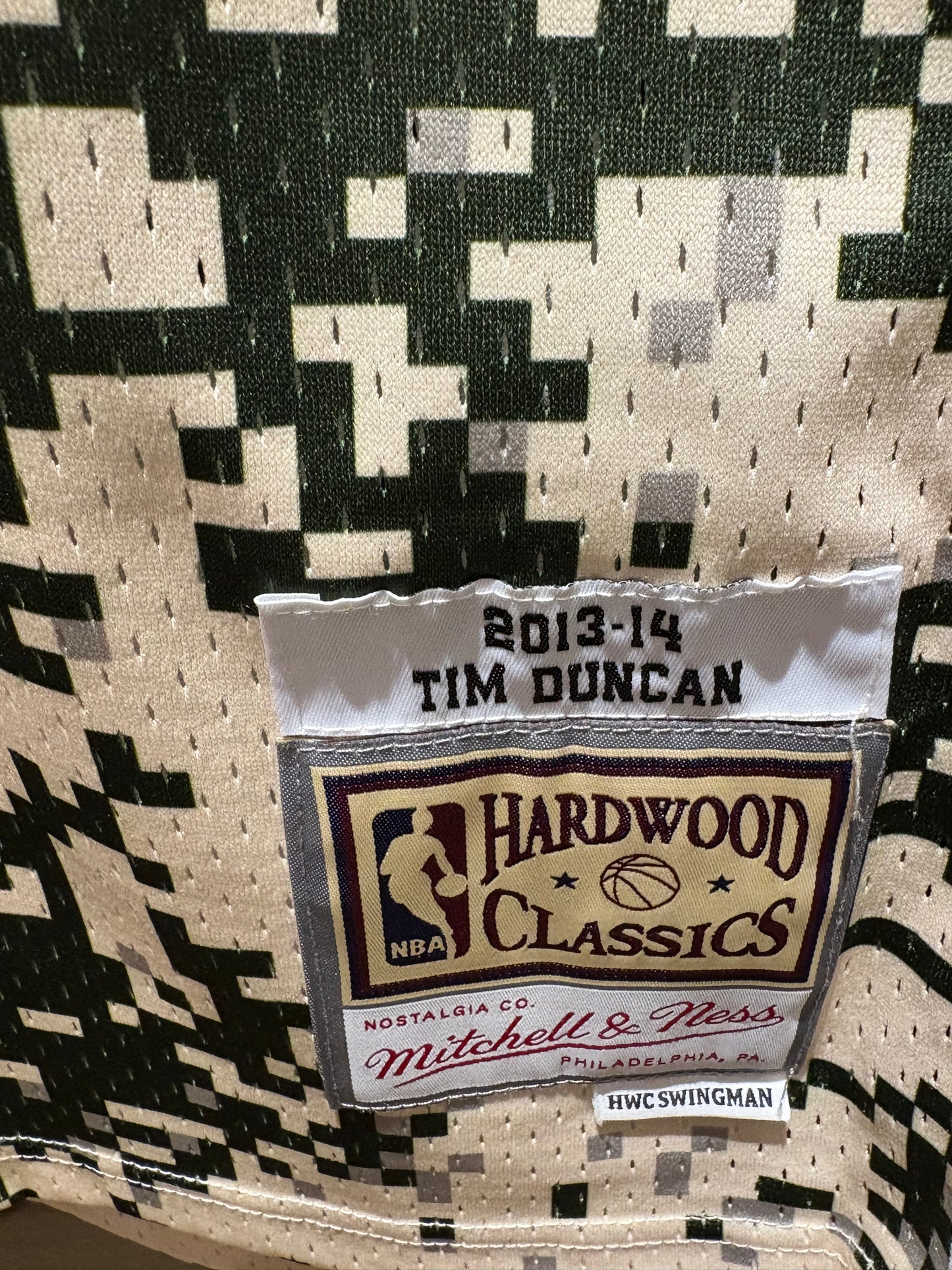 Vintage #21 Tim Duncan San Antonio Spurs 2013-14 Basketball Jersey