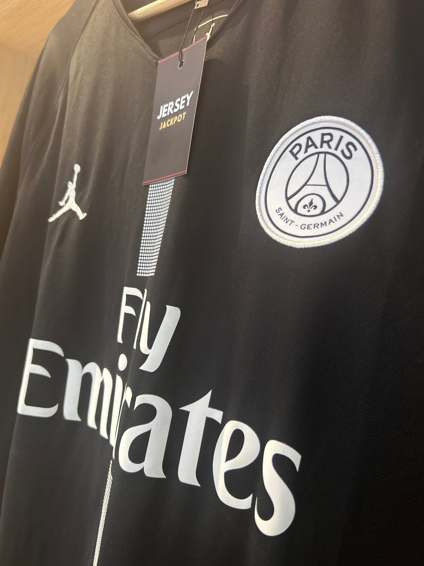 Authentic Neymar Jr #10 PSG 2018/19 Third Football T-Shirt
