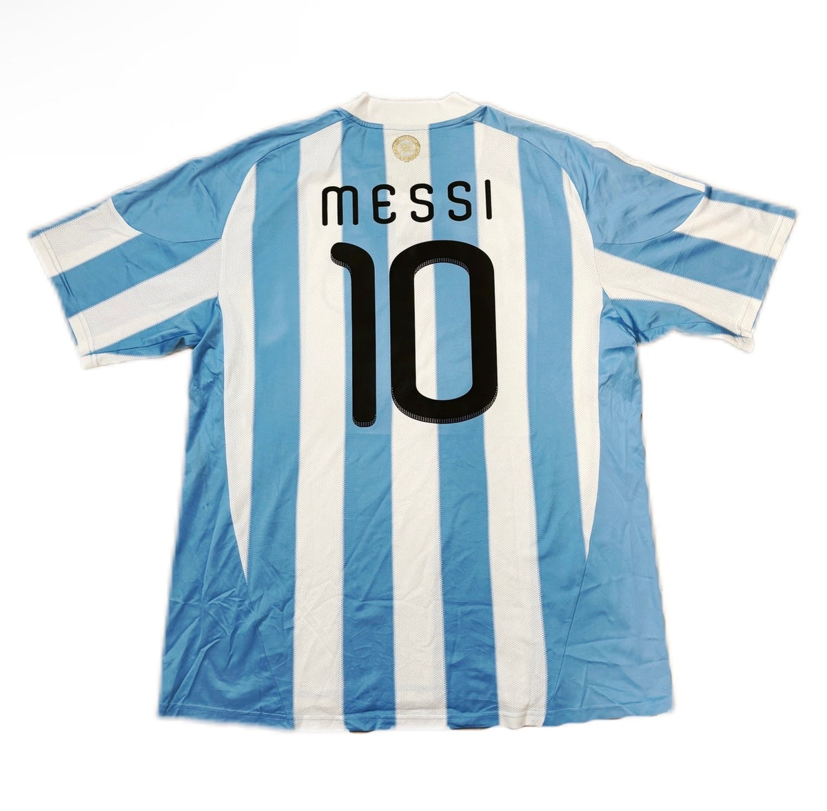 Authentic Messi #10 Argentina 2010-11 Home Football
