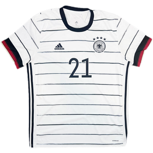 Authentic Gundogan #21 Germany 2020-21 Home Football