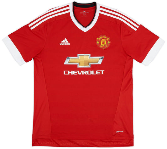 Authentic Rooney #10 Manchester United 2015-16 Home Football