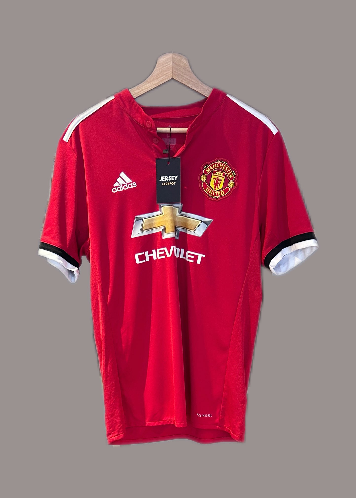 Vintage Rashford #19 Manchester united 2017/18 Home Football T-Shirt